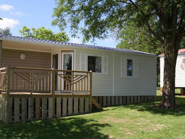 Camping Sites et Paysages - Le Ventoulou - Mobilheim 6 personen - Cottage Rocamadour Tribu - 3 Zimmer in Thégra, Regionaler Naturpark Causses du Quercy