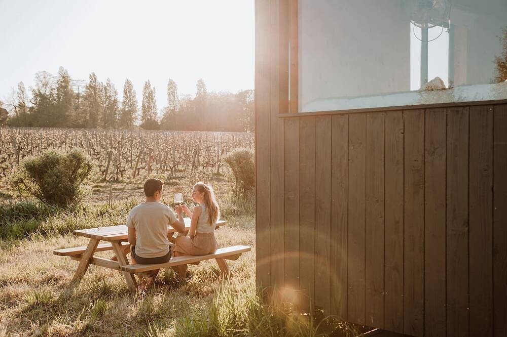 Tiny House in the heart of an organic Saint Emilion vineyard in Saint-Émilion, Libourne region