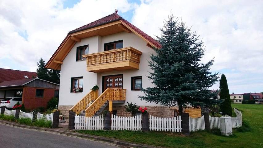 Ferienwohnung für 6 Personen, mit Terrasse und Garten sowie Sauna und Ausblick in Allrode - 4