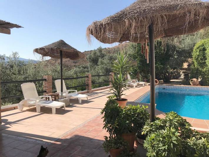 Apartamento para 4 personas, con Balcón y Terraza además de Jardín y Piscina en El Pinar