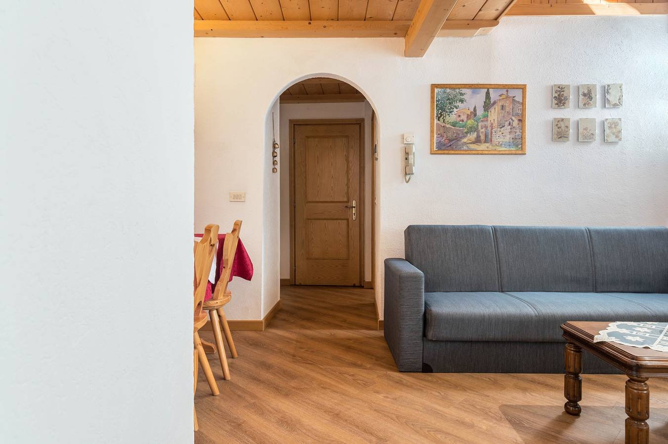 Ganze Wohnung, Ferienwohnung 'Appartamento Cinzia' mit Blick auf die Berge in Moena, Dolomiti Superski
