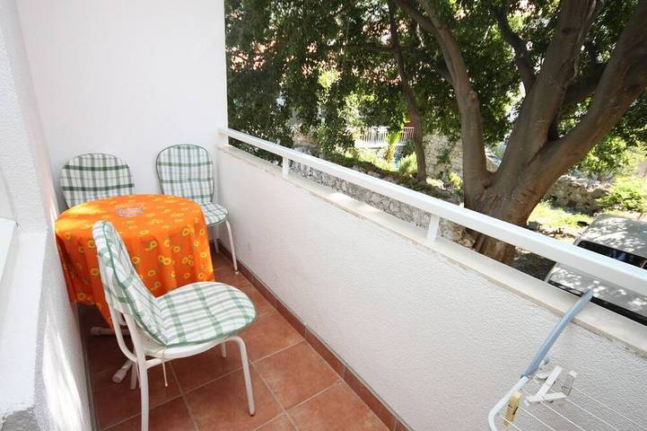 Apartament wakacyjny dla 2 osób, z balkon w Drvenik