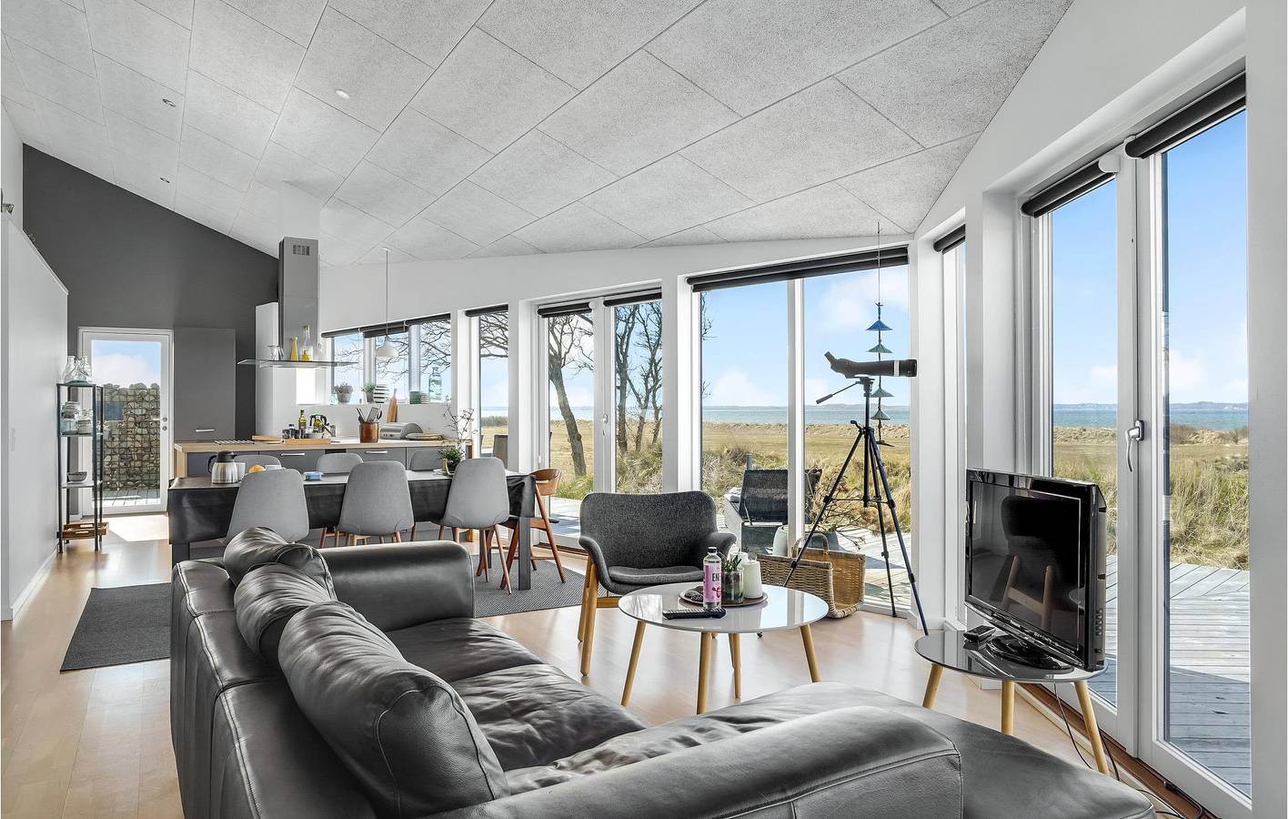Ferienhaus für 6 Personen mit Terrasse in Lundø, Limfjord in Westjütland