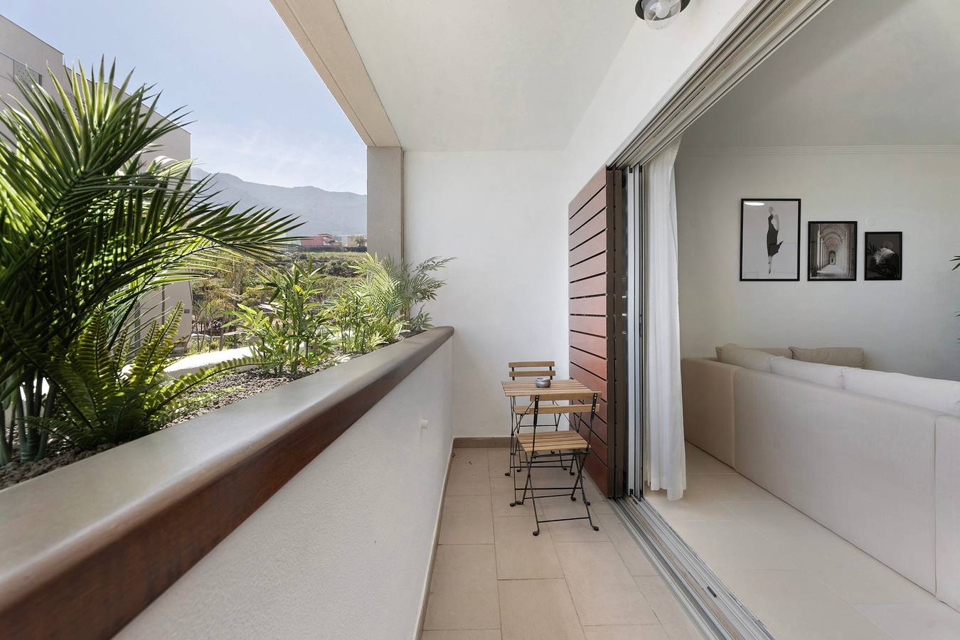Ganze Wohnung, Ferienwohnung 'Apartamento Opuntia' mit Bergblick, Balkon und Wlan in Los Frontones, La Orotava