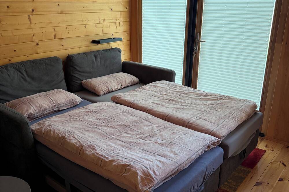 Mojo's Tiny Haus  an der Elbe in Bleckede, Mecklenburgisches Elbetal