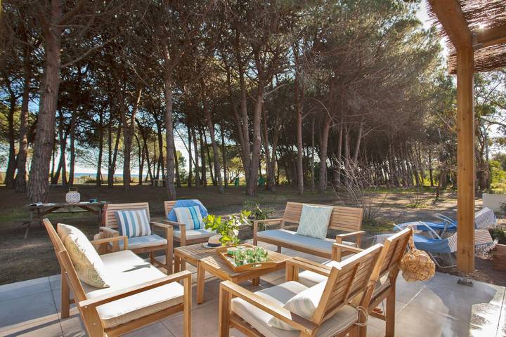 Gîte pour 6 personnes, avec Terrasse ainsi que Jardin et Vue à Sorbo-Ocagnano