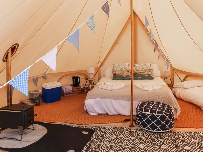 Glamping for 4 people in North Norfolk