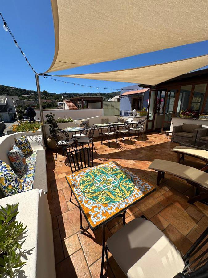 Chambre d’hôte pour 2 personnes, avec Balcon et Terrasse à Lipari - 4