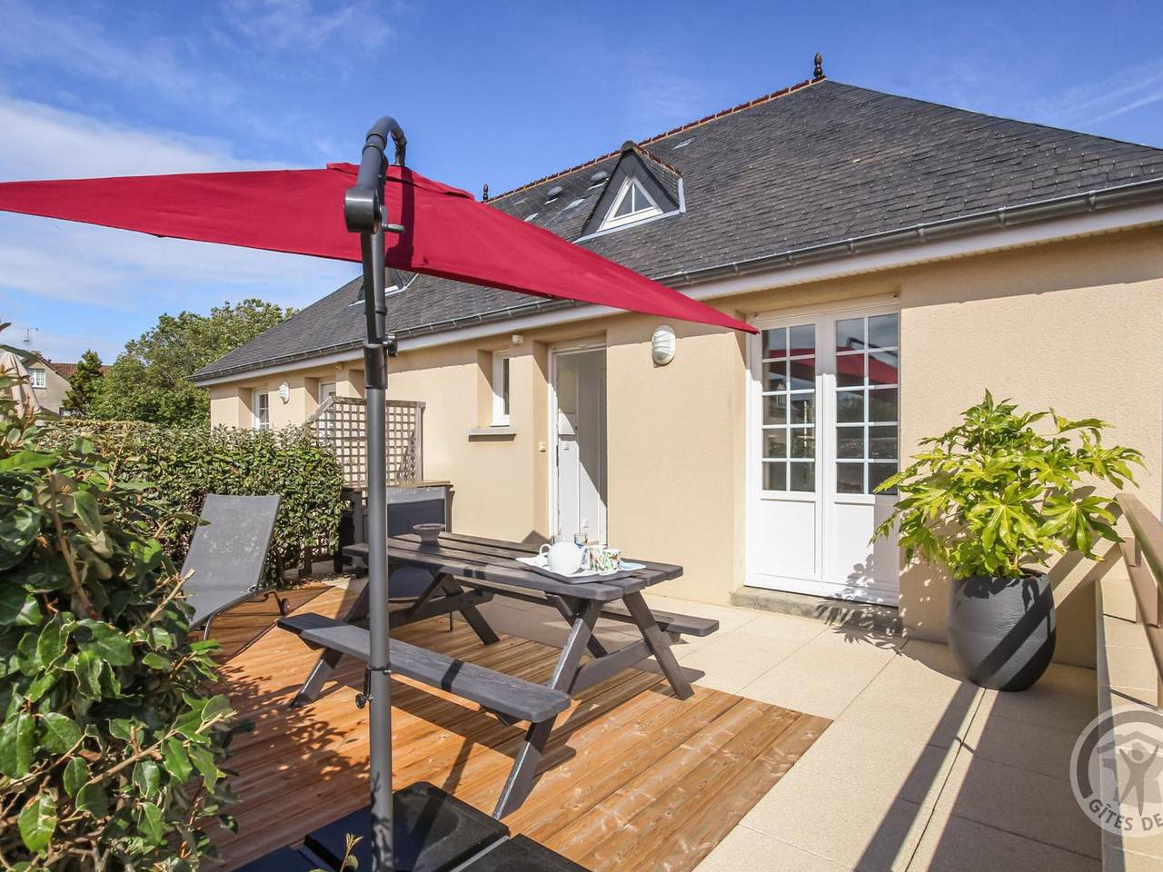 Appartement entier, Duplex lumineux avec terrasse en bord de mer in Barneville-Carteret, Côte de la Déroute