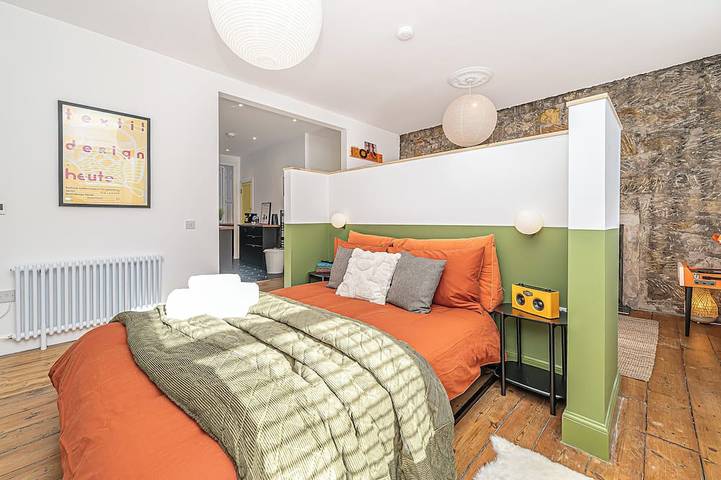 Ganze Wohnung, Funky Studio Near The Beach in Burntisland, Region Fife