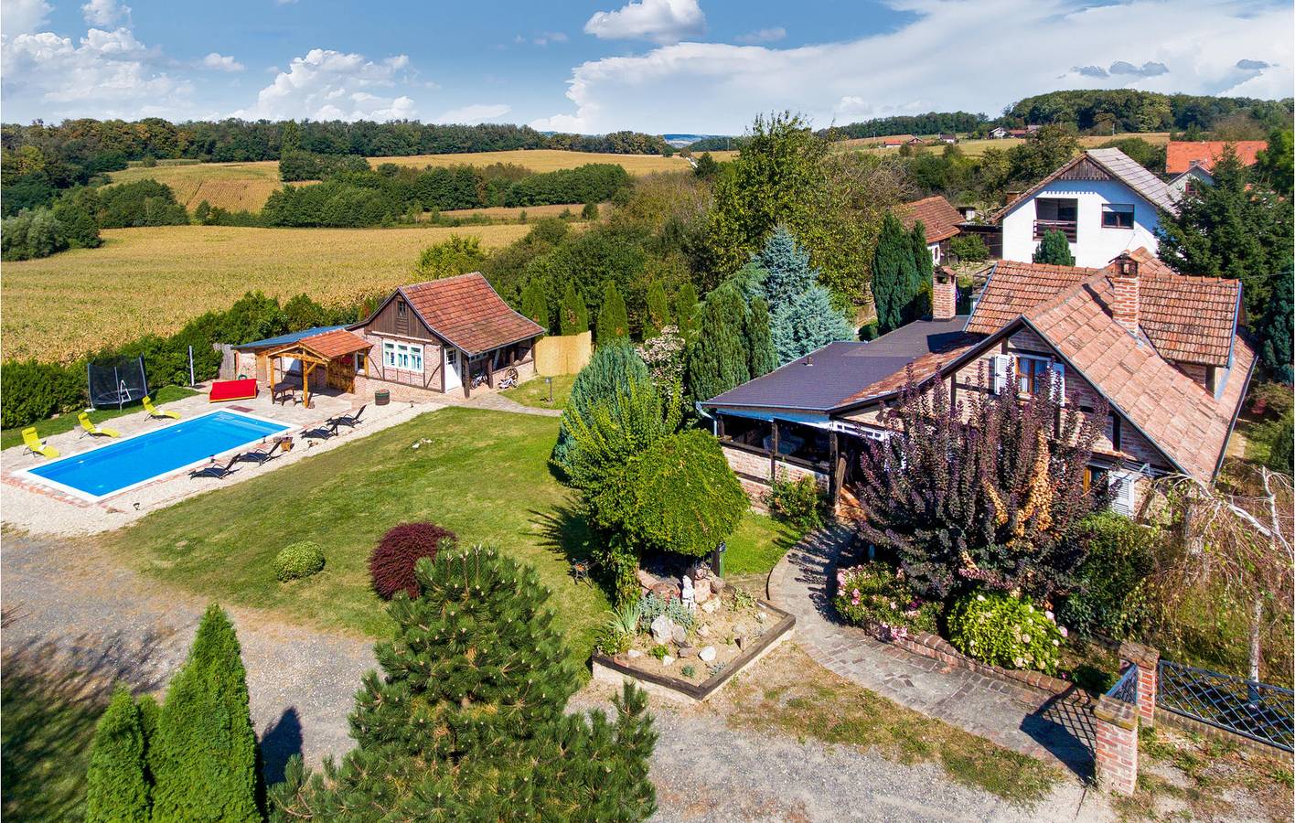 Ferienhaus für 8 Personen mit Pool in Koprivnica-Krizevci