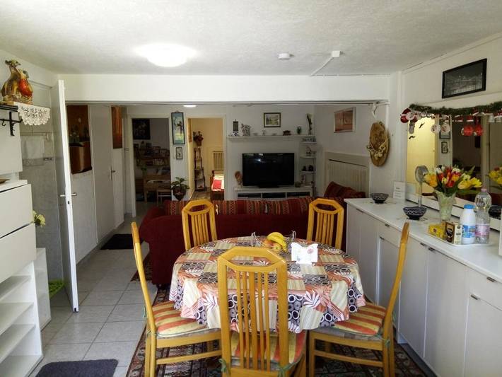 Ferienwohnung für 6 Personen, mit Garten und Ausblick, kinderfreundlich