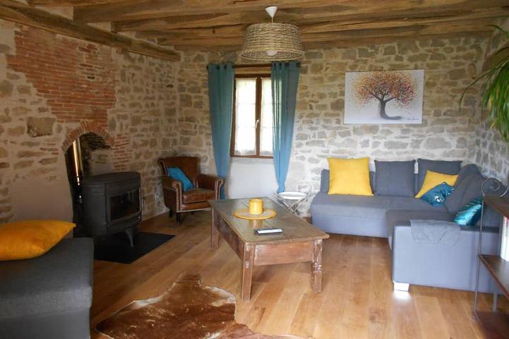 Gîte pour 2 personnes, avec Terrasse et Jardin à Villy-en-Auxois