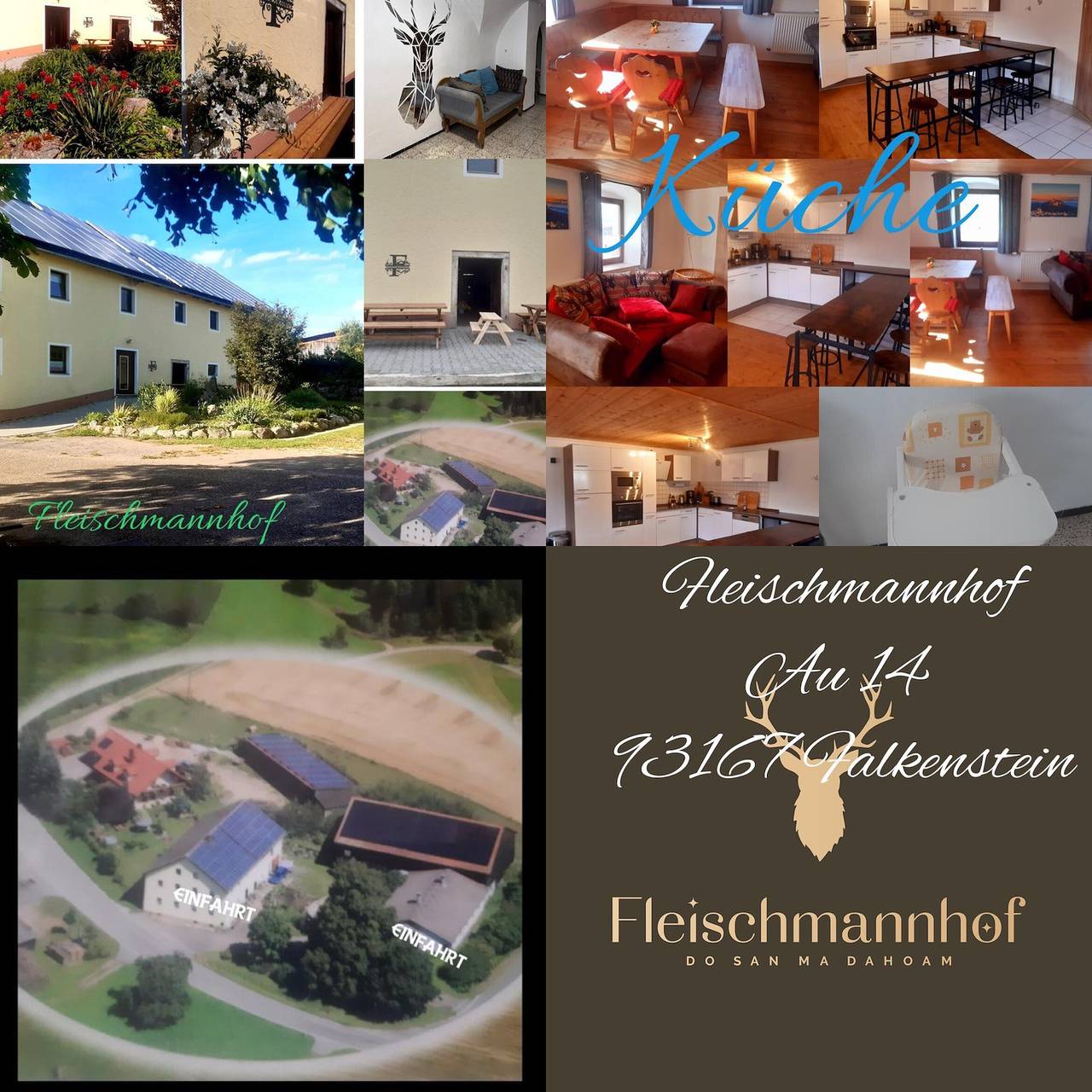 Bauernhaus 'Fleischmannhof Do San Ma Dahoam' mit Gemeinschaftsterrasse & Wlan in Falkenstein ( Cham), Ostbayern