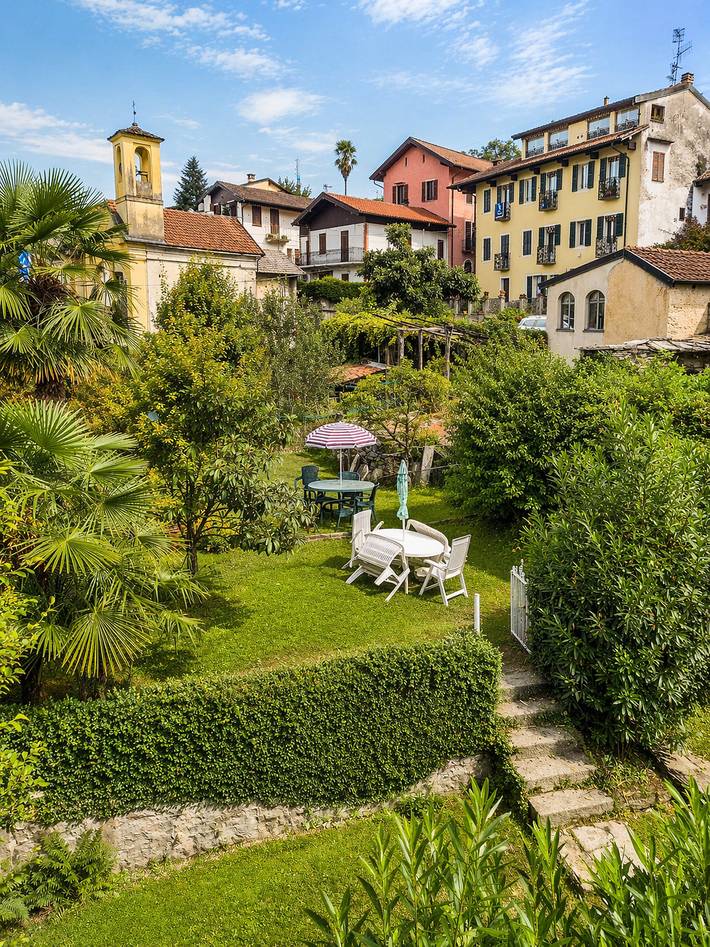 Ferienwohnung für 4 Personen, mit Balkon und Terrasse sowie Garten und Seeblick im Piemont - 4