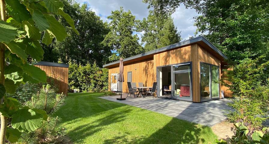 Lodge voor 2 personen, met tuin in Gelderland
