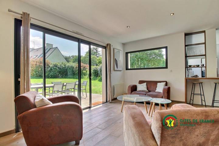 Gîte pour 10 personnes, avec jardin et terrasse à Ploemeur - 4