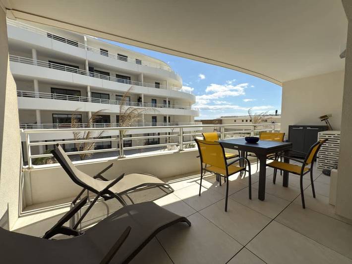 Appartement de vacances pour 4 personnes, avec balcon/terrasse