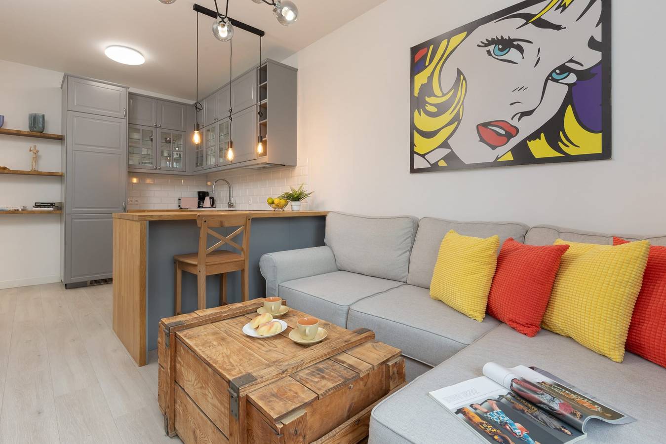 Apartament Wakacyjny dla 4 osoby w Żoliborz, Warszawa