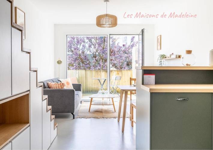 Gîte pour 4 personnes, avec balcon dans Les Machines de l’île