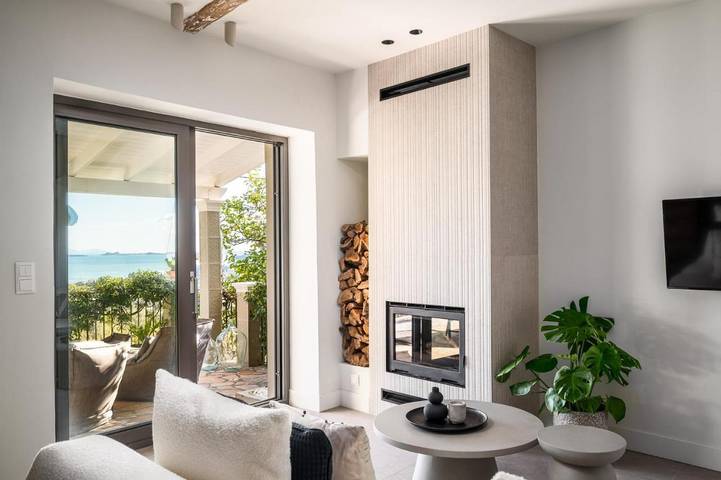 Ferienhaus für 3 Personen, mit Balkon und Terrasse sowie Ausblick in Agios Markos