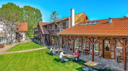 Hotel für 4 Personen, mit Terrasse und Sauna sowie Garten im Spreewald