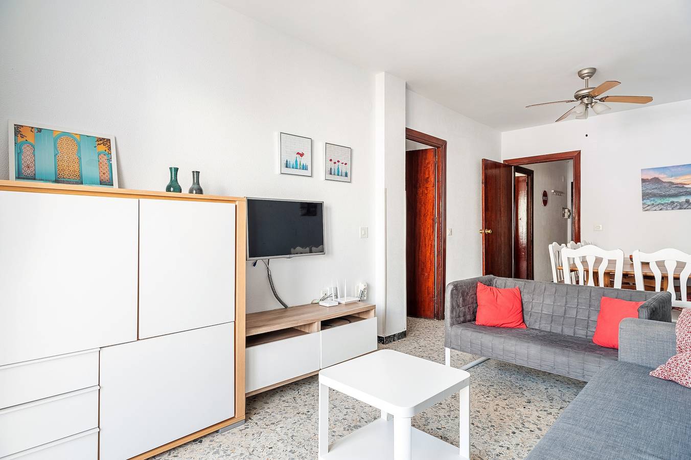 Apartamento entero, Apartamento céntrico "Casa Poniente" en la playa con terraza y Wi-Fi in Conil de la Frontera, Costa de la Luz