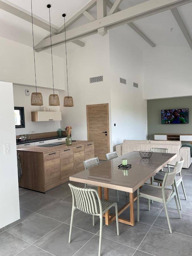 Maison de vacances pour 6 personnes, avec vue et jardin