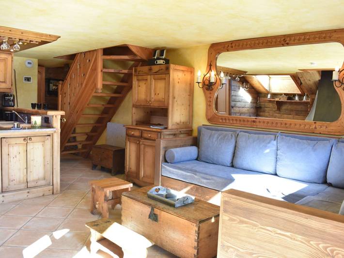Gîte pour 4 personnes, avec Balcon dans Meribel Village