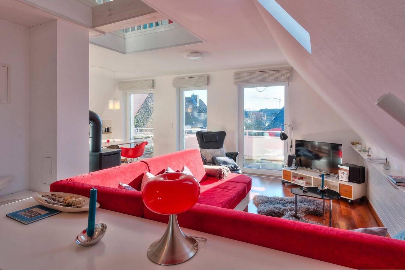 Ganze Wohnung, Schwedenhaus Whg. Karlsson - Eine Fewo im skandinavischen Stil in Hafen Büsum, Büsum