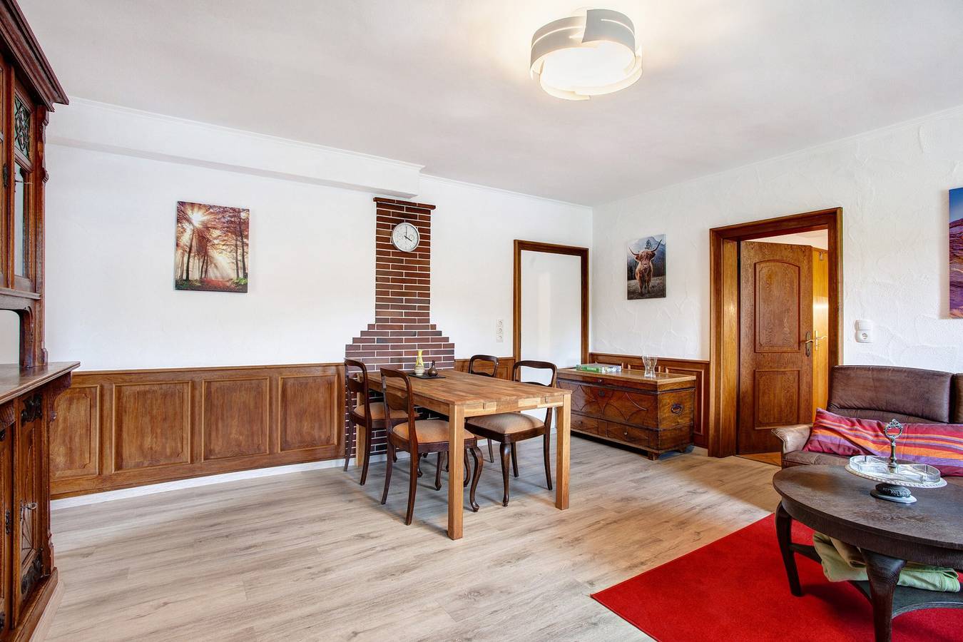 Appartement entier, Appartement "Sur le Ennerthof" avec terrasse privée, jardin et vue sur les alpagas in Arnsberg, Arrondissement du Haut-Sauerland