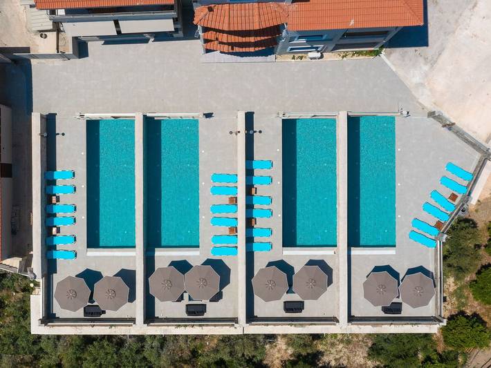 Ferienhaus für 6 Personen, mit Garten und Pool auf Rhodos