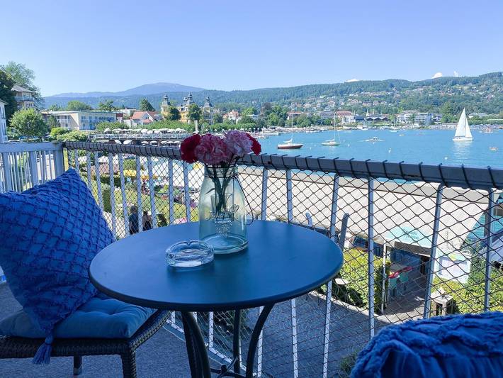 Ferienwohnung für 3 Personen, mit Balkon und Seeblick am Wörthersee - 2