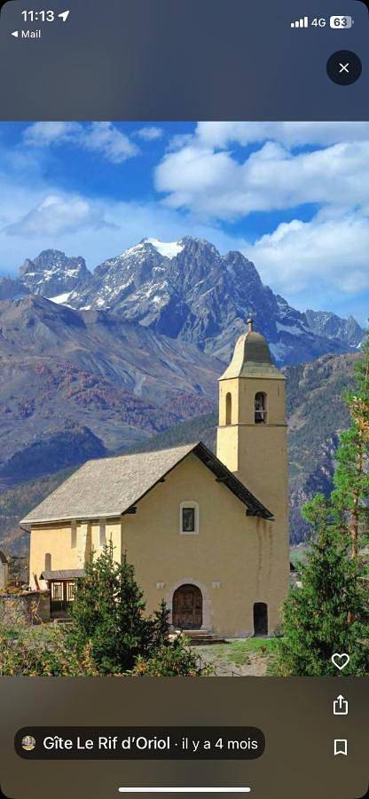 Location de vacances pour 2 personnes, avec terrasse ainsi que jardin et vue à Saint-Martin-de-Queyrières - 4
