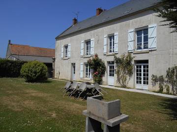 Gîte pour 12 personnes, avec jardin à Graye-sur-Mer