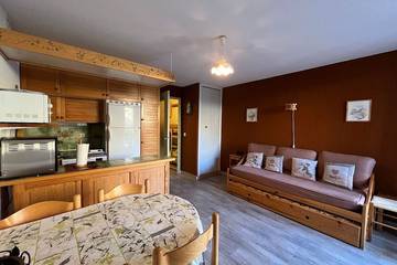 Gîte pour 4 personnes, avec balcon dans Le Sauze