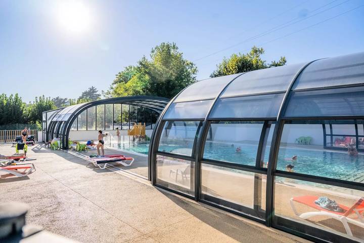 Casa rodante para 3 personas, con Terraza y Piscina en Bidart