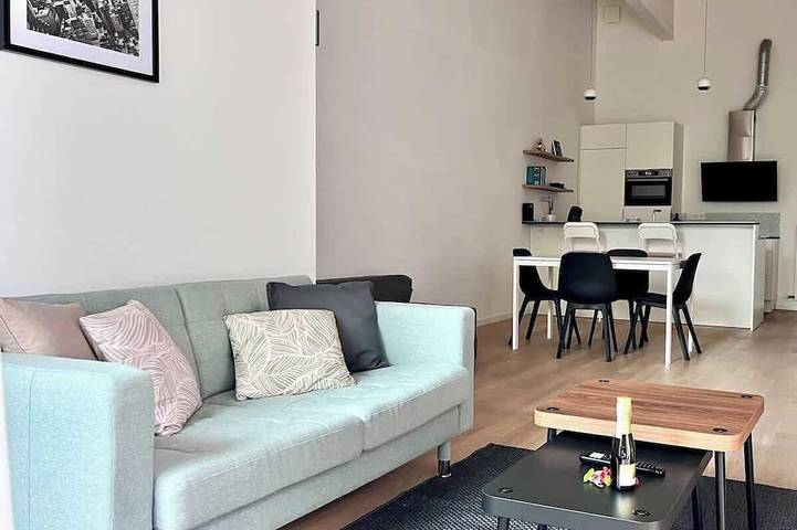 Location de vacances pour 4 personnes, avec balcon à Anderlecht