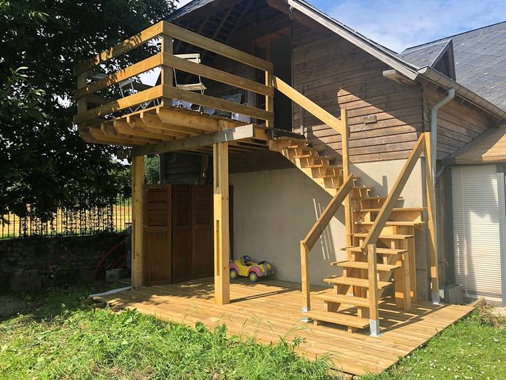 Gîte pour 3 personnes, avec jardin et terrasse, animaux acceptés à Angerville-la-Martel - 4