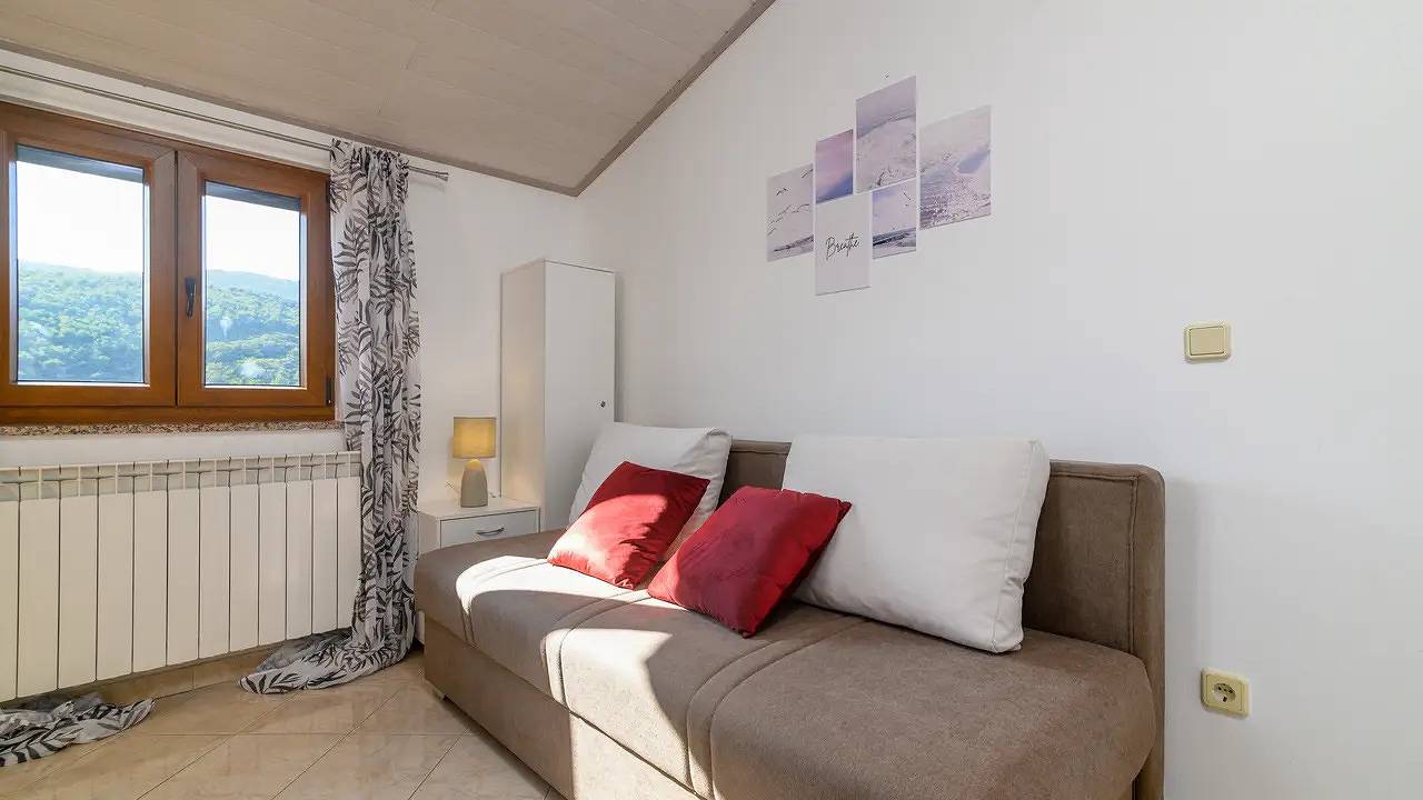 Ganze Ferienwohnung, Ferienwohnung für 4 Personen (32 m²) in Duga Luka (Prtlog) in Duga Luka, Ostküste Istrien