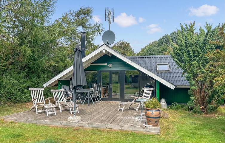 Ferienhaus für 4 Personen, mit Terrasse und Garten