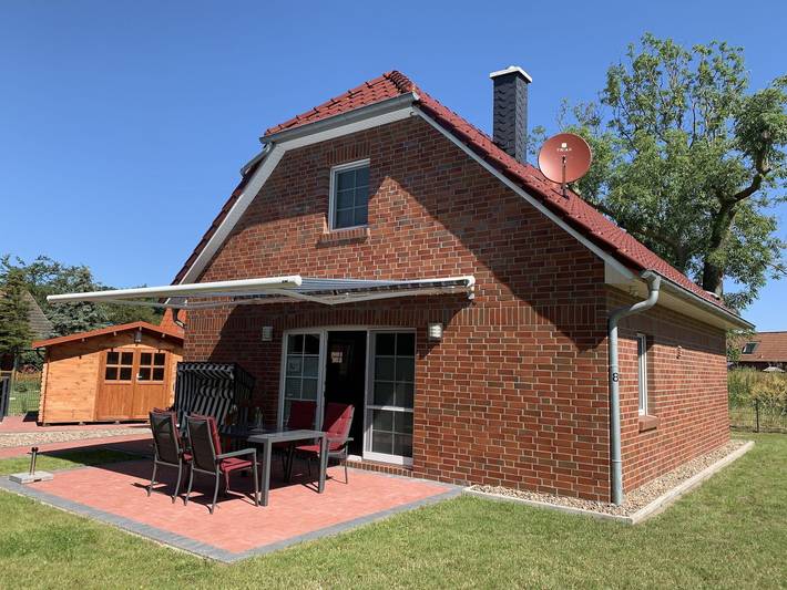 Ferienhaus für 6 Personen, mit Garten und Terrasse in Hagermarsch