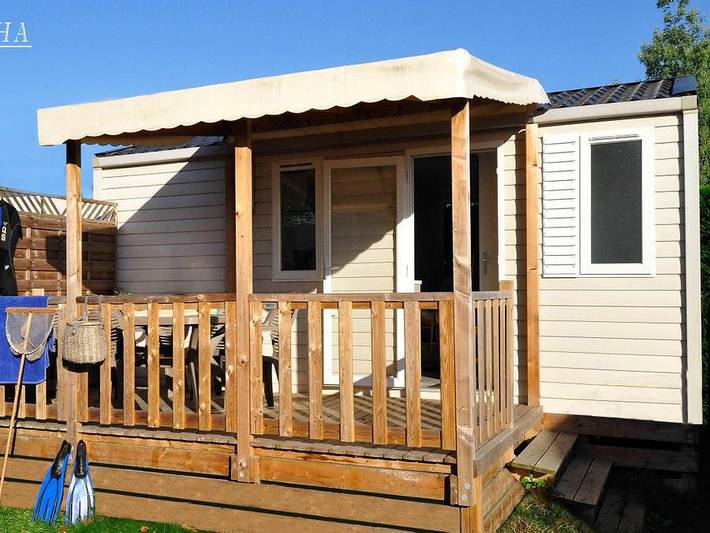 Camping pour 4 personnes, avec bassin pour enfant et sauna en Ille-et-Vilaine - 2