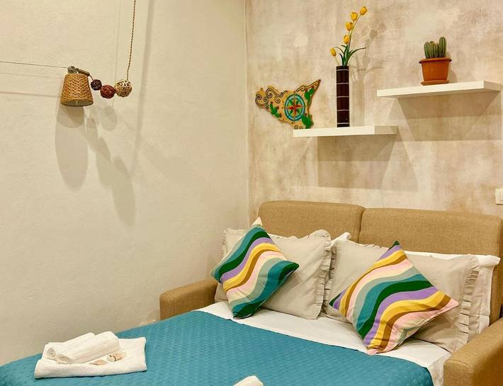 B&b voor 2 personen, met balkon en uitzicht in Catania