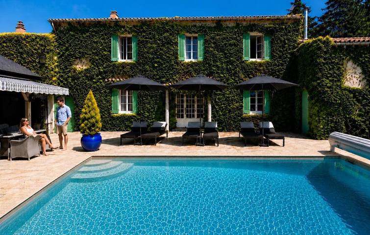 Maison d’hôte pour 2 personnes, avec piscine ainsi que jardin et vue - 1