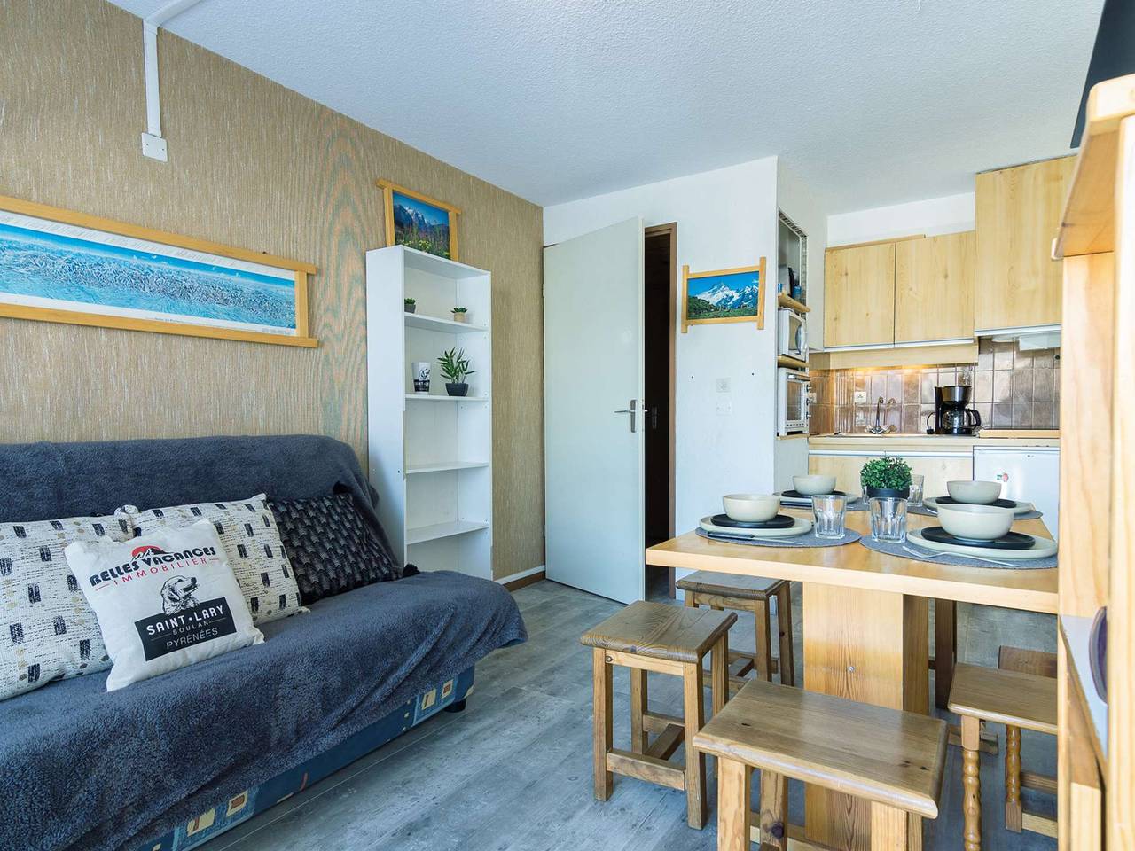 Appartement entier, Appartement 6 pers, près des pistes, parking, Pla d'Adet in Saint-Lary-Soulan, Parc national des Pyrénées