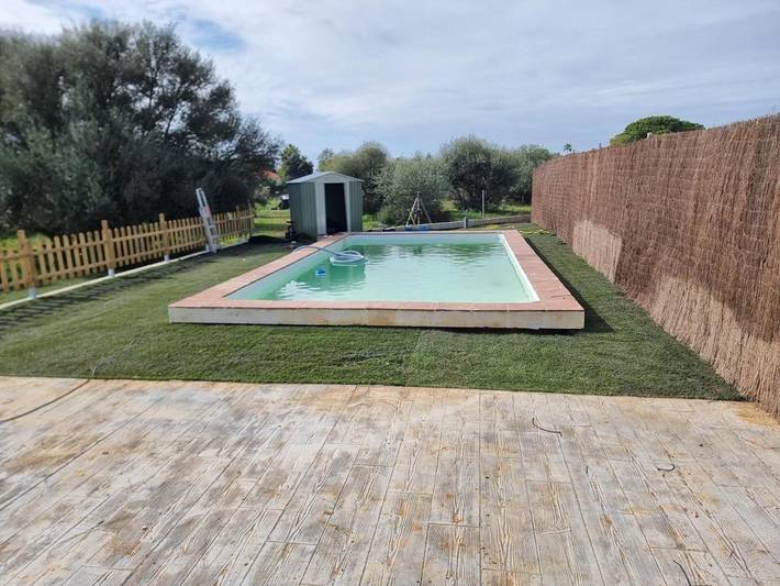 Casa rural para 4 personas, con Terraza y Jardín además de Piscina y Vistas en Sanlúcar la Mayor - 2