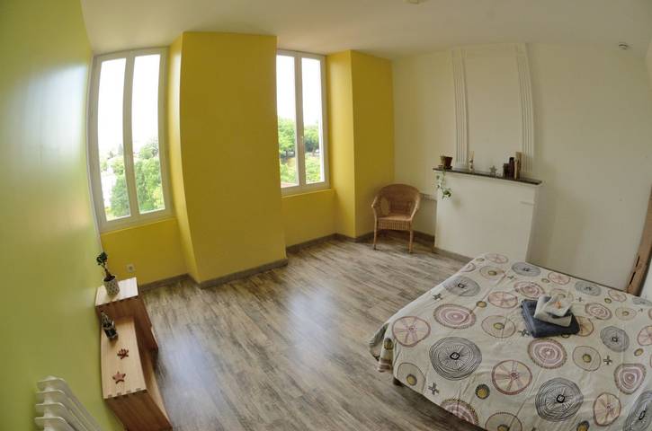 Chambre d’hôte pour 4 personnes, avec jardin
