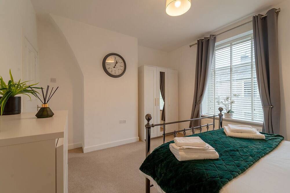 Walking distance into town, sleeps 5 in Clitheroe, Lancashire