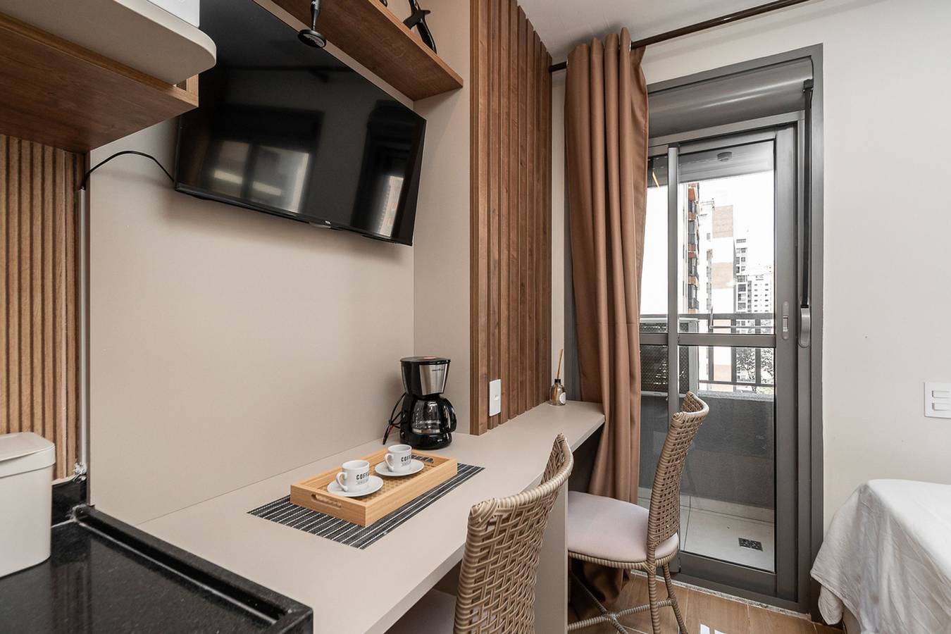 Entire apartment, Studio com Academia a 350 m do Allianz Parque in Perdizes, São Paulo